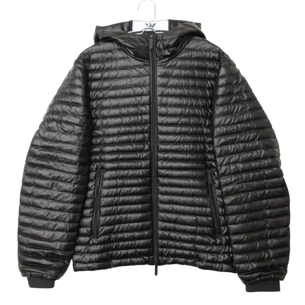 Emporio Armani エンポリオ・アルマーニ ダウンジャケット ロゴフード
