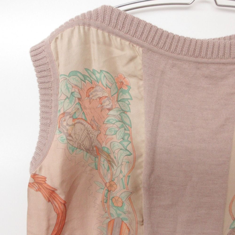HERMES エルメス ワンピース JUNGLE LOVE ジャングルラブ シルク