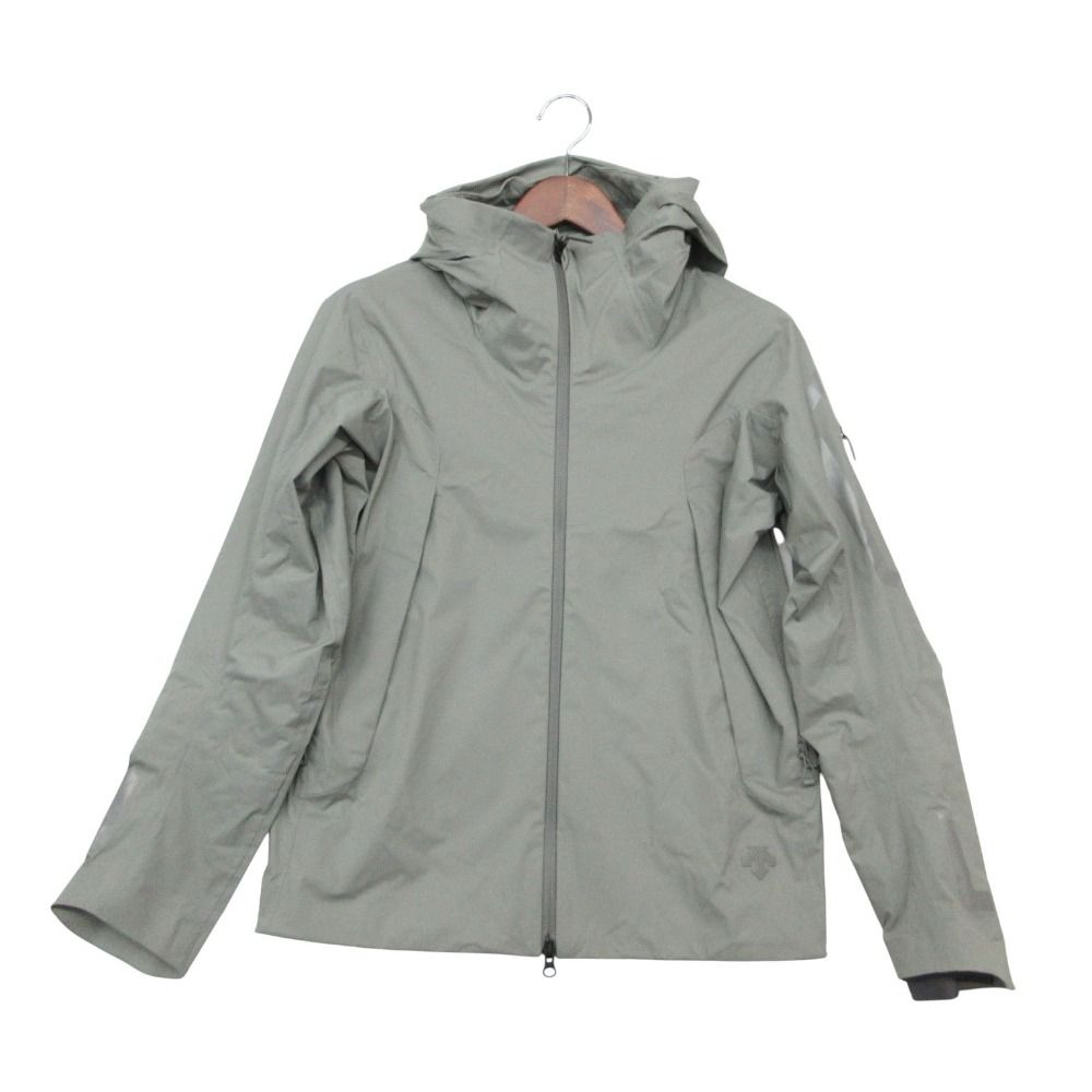 DESCENTE デサント ブルゾン ALLTERRAIN オルテライン STREAMLINE TECHNOLOGY ACTIVE SHELL JACKET ストリームラインテクノロジー アクティブシェル アウター グレー M【M】 メンズ 【中古】