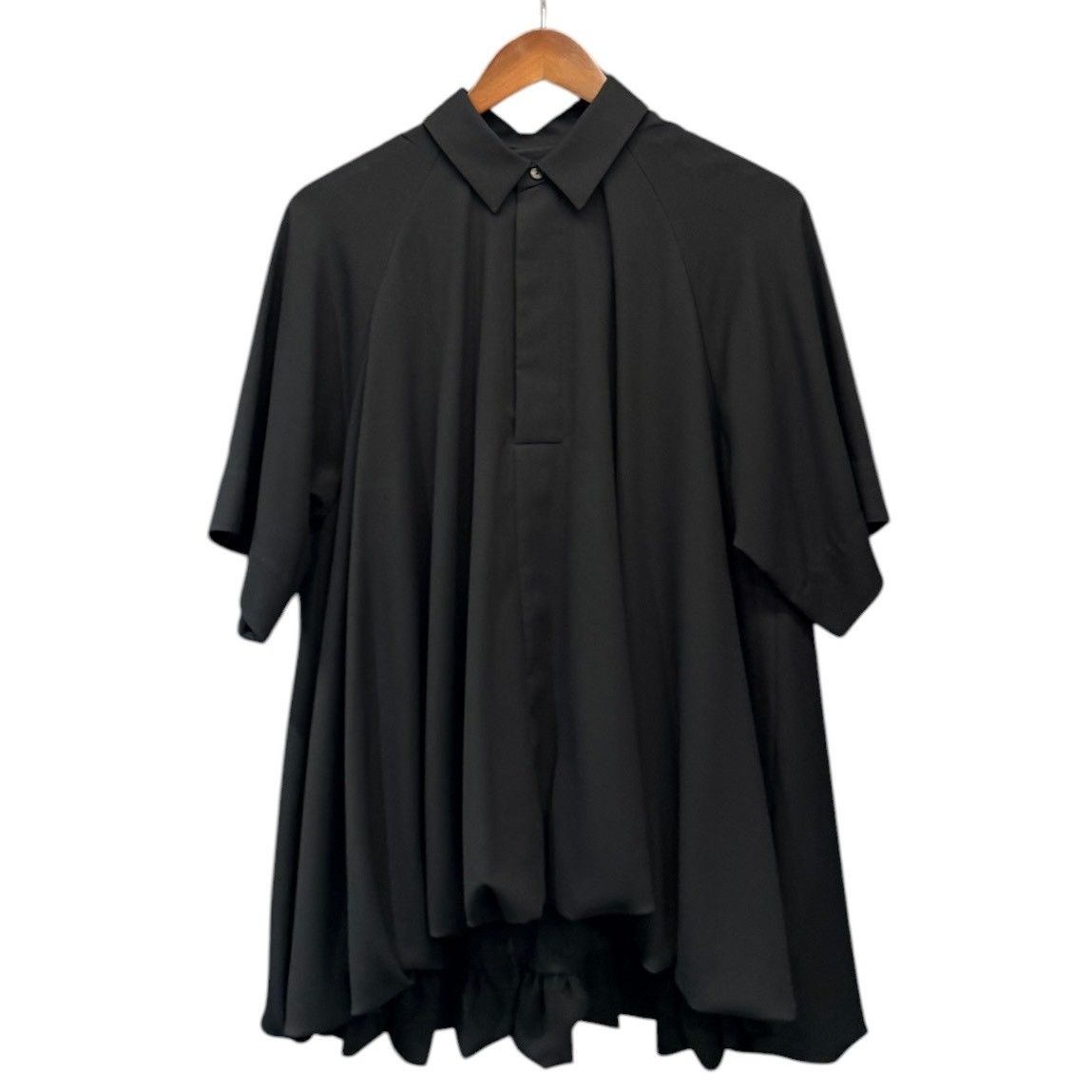 ENFOLD エンフォルド 25SS BALLOON HALF-SLEEVE BLOUSE バルーン半袖