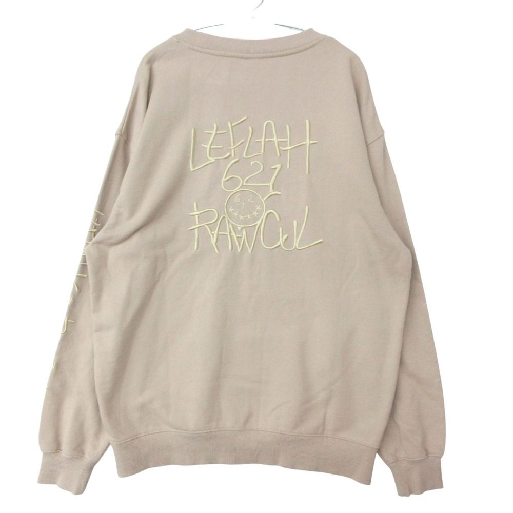 美品 LEFLAH レフラー スウェット シャツ トレーナー 長袖 クルー