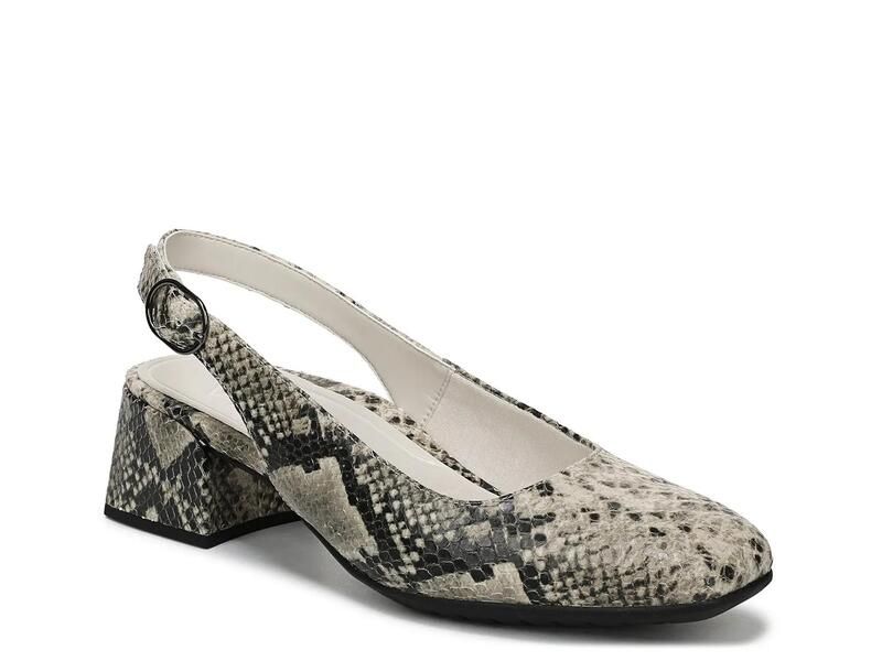 バイオニック レディース シューズ パンプス VionicReyes Pump CreamBlack Snake Print Leather クリーム