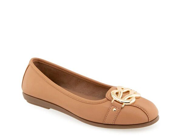 エアロソールズ レディース シューズ パンプス Aerosoles Big Bet Flat Cognac