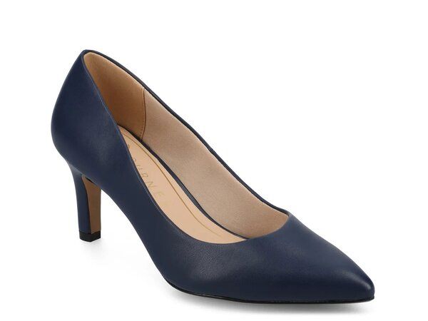 ジャーニー レディース シューズ パンプス Journee Scylee Pump Navy ネイビー