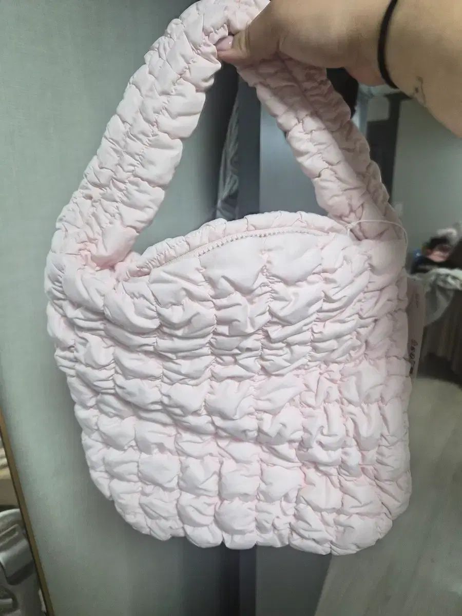 コス キルト ミニ トートバッグ ピンク 出品