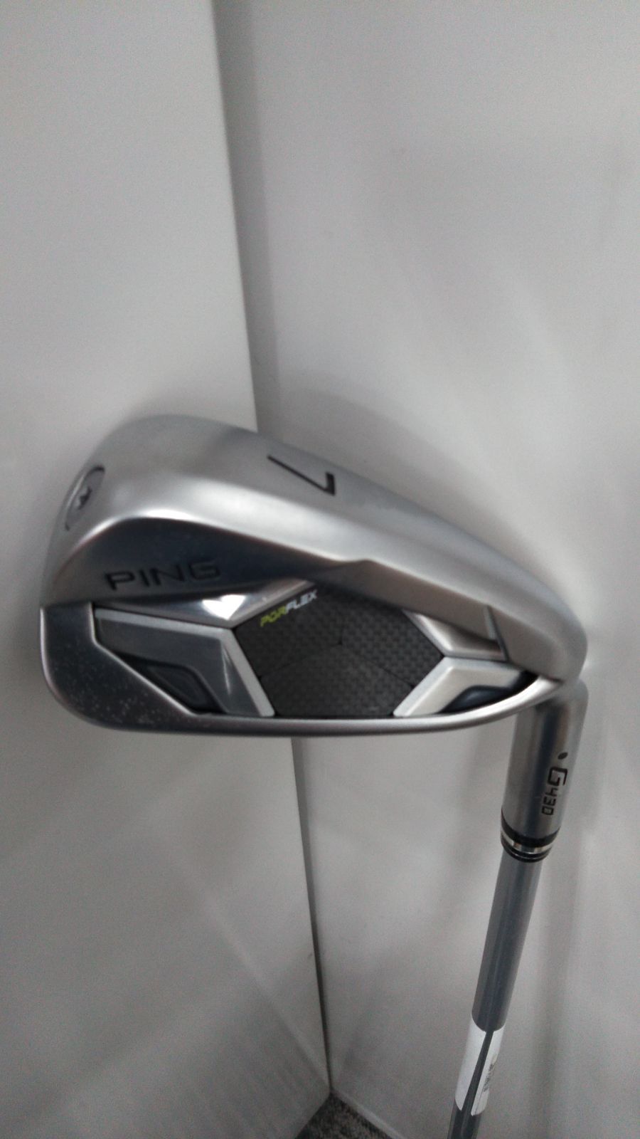 単ア 浦安【試打済みアイアン　良品　飛び系７番/29】PING ピン G430 ７番アイアン フジクラ FUJIKURA  HL45 ユニフレックス カーボンシャフトメンズ 右用 日本正規品 (浦安店)