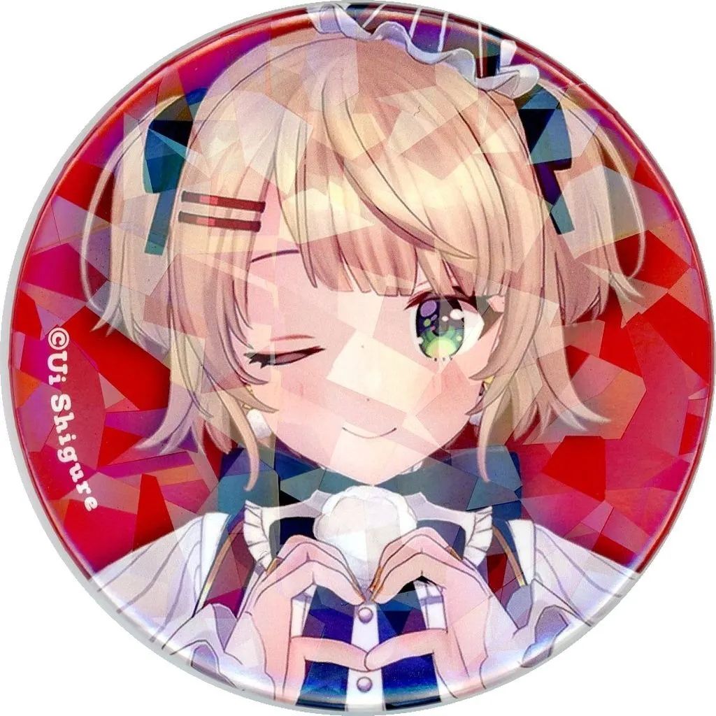中古】バッジ・ピンズ しぐれうい(正面/ハート) 「バーチャルYouTuber