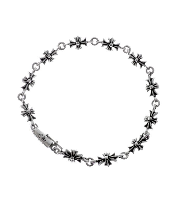 クロムハーツ CHROME HEARTS 【 TNY E CH PLS 】 タイニーE CHプラス シルバー ブレスレット w27451