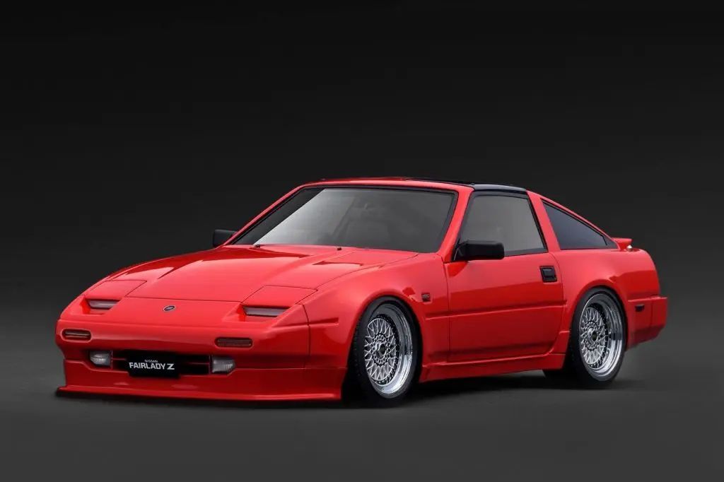 【新品】ミニカー 1/18 NISSAN Fairlady Z 2-Seater 300ZR (Z31)(レッド) [IG3897]