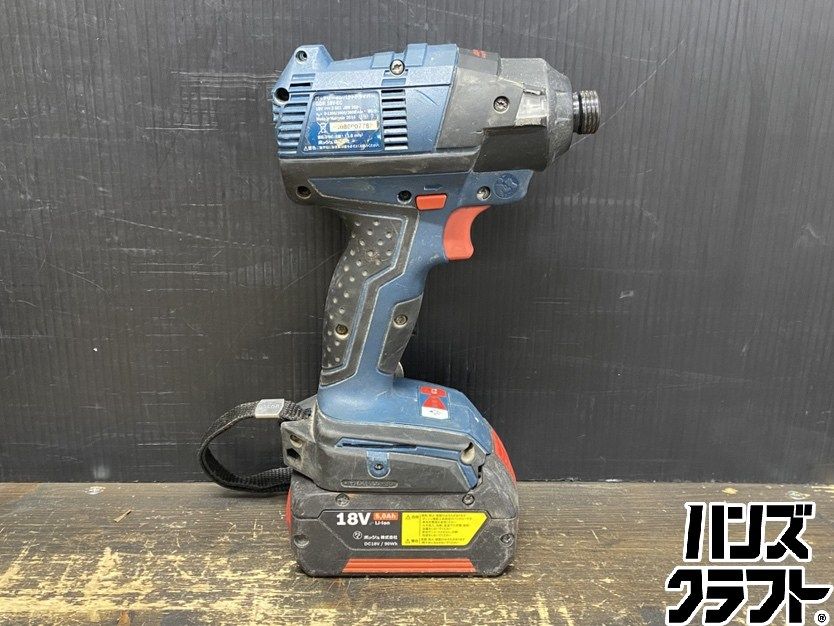 ○【送料無料】【中古品】BOSCH ボッシュ GDR18V-EC バッテリー