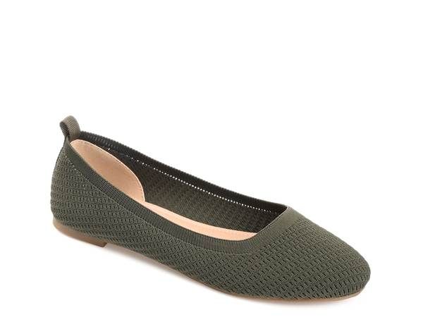 ジュルネ コレクション レディース シューズ パンプス Journee Collection Maryann Flat Green グリーン