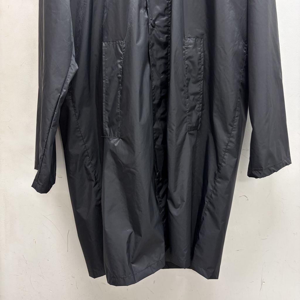 VETEMENTS ヴェトモン 17SS Rain Coat レインコート ブラック size: OS