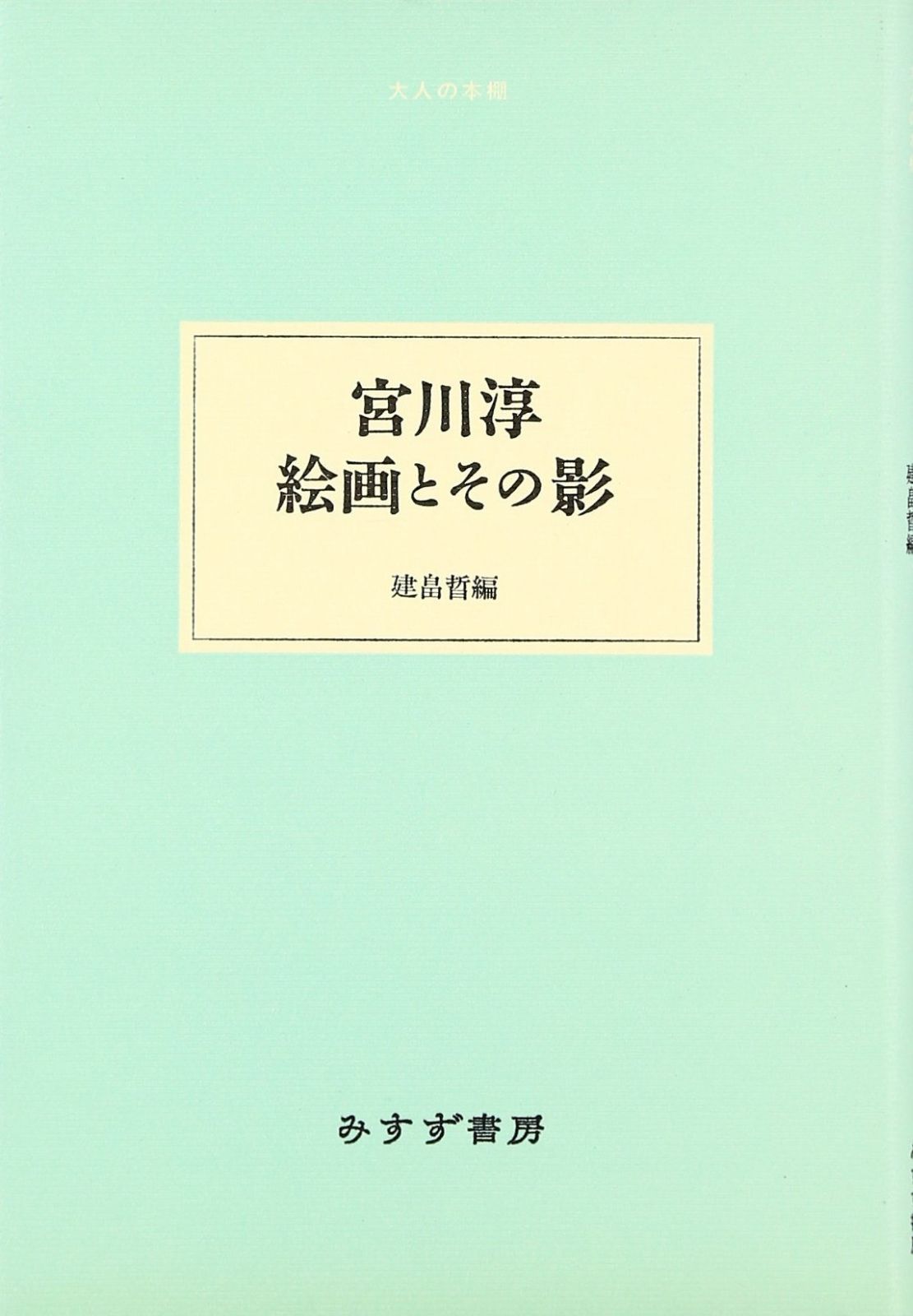 宮川淳 絵画とその影 [大人の本棚]