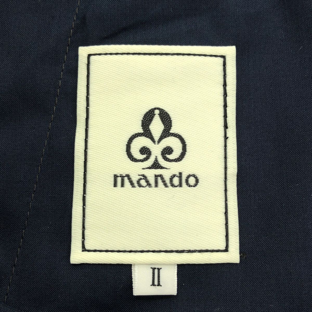 mando マンド 26SS コモンプリントイージーパンツ 26298-002 ネイビー