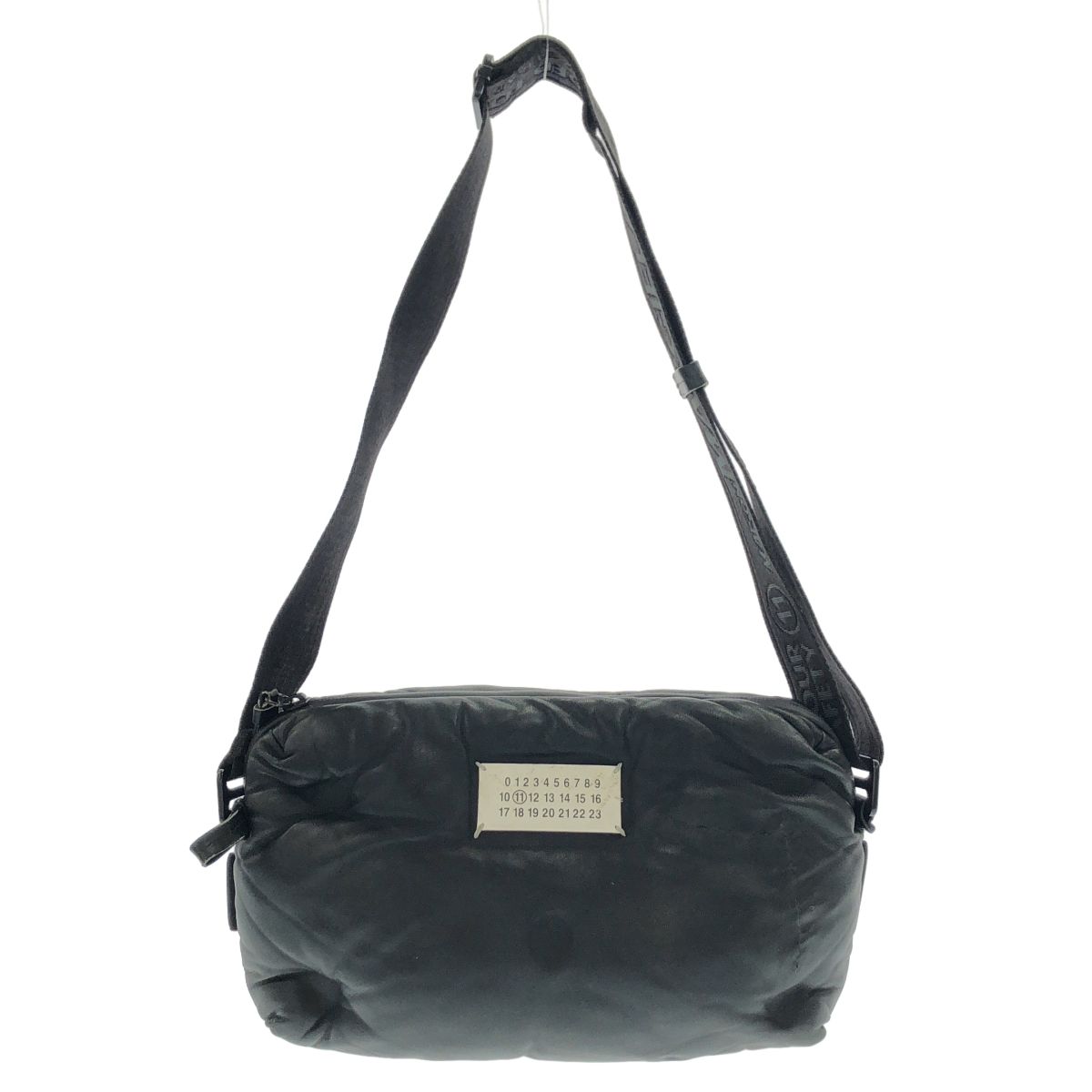 Maison Margiela 11 メゾン マルジェラ Glam Slam ラムナッパレザーショルダーバッグ S55WB0012 ブラック
