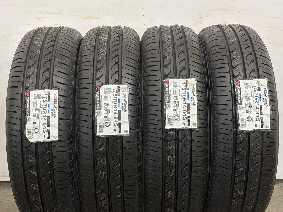 2026年製 未使用ラベル付】ヨコハマ ブルーアース AE-01F 175/70R14 4