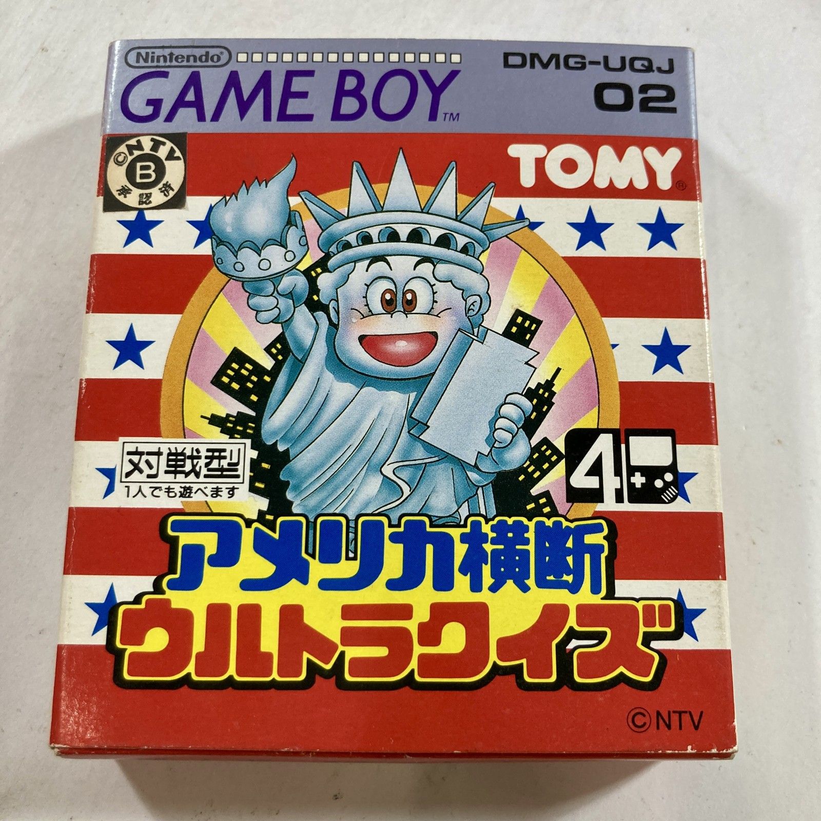 ☆ GAME BOY ゲームボーイソフト アメリカ横断ウルトラクイズ 1990年