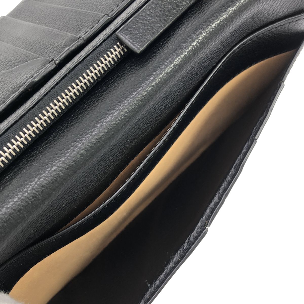 DELVAUX デルヴォー ロングレザーウォレット 長財布 ブラック - メルカリ