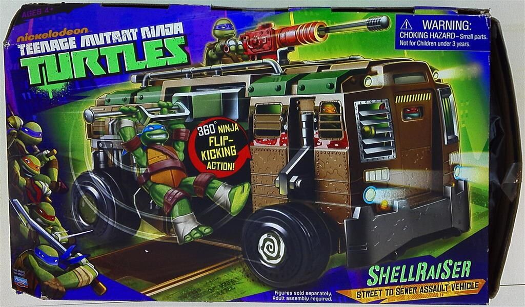PLAYMATES VEHICLE SHELLRAISER セット
