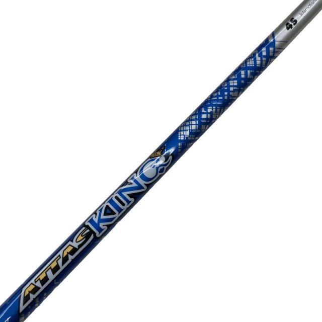 【中古】 テーラーメイドスリーブ付き(Qi4D系) マミヤドライバー用 シャフト ATTAS KING 4 (フレックスS)Bランク ゴルフクラブ