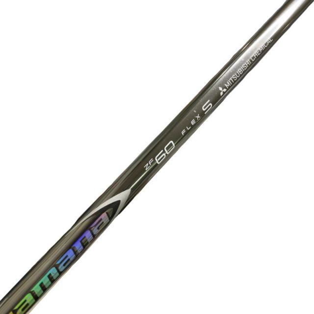 【中古】 テーラーメイドスリーブ付き(Qi4D系) 三菱ケミカル(レイヨン)ドライバー用 シャフト Diamana ZF60 (フレックスS)Bランク ゴルフクラブ