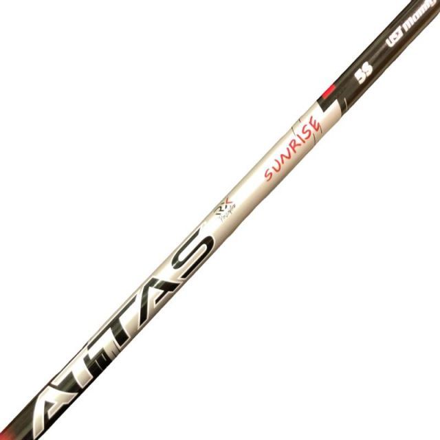 【中古】 テーラーメイドスリーブ付き(Qi4D系) マミヤドライバー用 シャフト ATTAS RX SUNRISE RED 5 (フレックスS)Cランク ゴルフクラブ