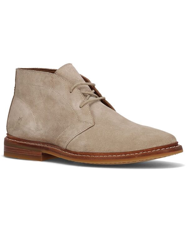 フライ メンズ シューズ ブーツ・レインブーツ Frye Mens Paul Chukka RoundToe Cushioned Insole Boots Mushroom