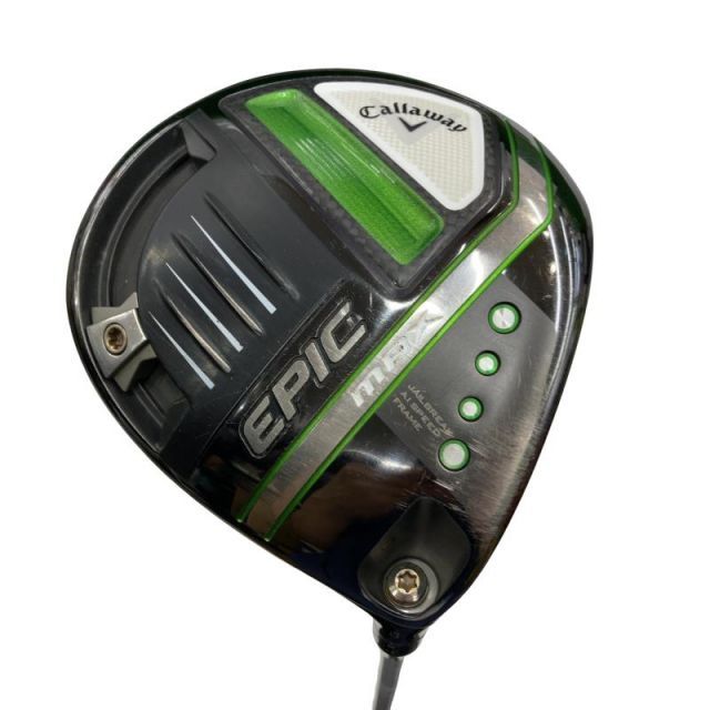 【中古】 キャロウェイ EPIC MAX 9° ドライバー DR 純正特注シャフト (フレックスS) メンズ 男性用 右利き 右用 Cランク ゴルフクラブ 17,166円