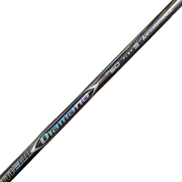 【中古】 テーラーメイドスリーブ付き(Qi4D系) 三菱ケミカル(レイヨン)ドライバー用 シャフト Diamana ZF50 (フレックスS)Aランク ゴルフクラブ