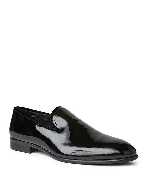 ブルーノマグリ メンズ シューズ スリッポン・ローファー ローファー Bruno Magli Mens Formal Loafers Black Pate ブラック