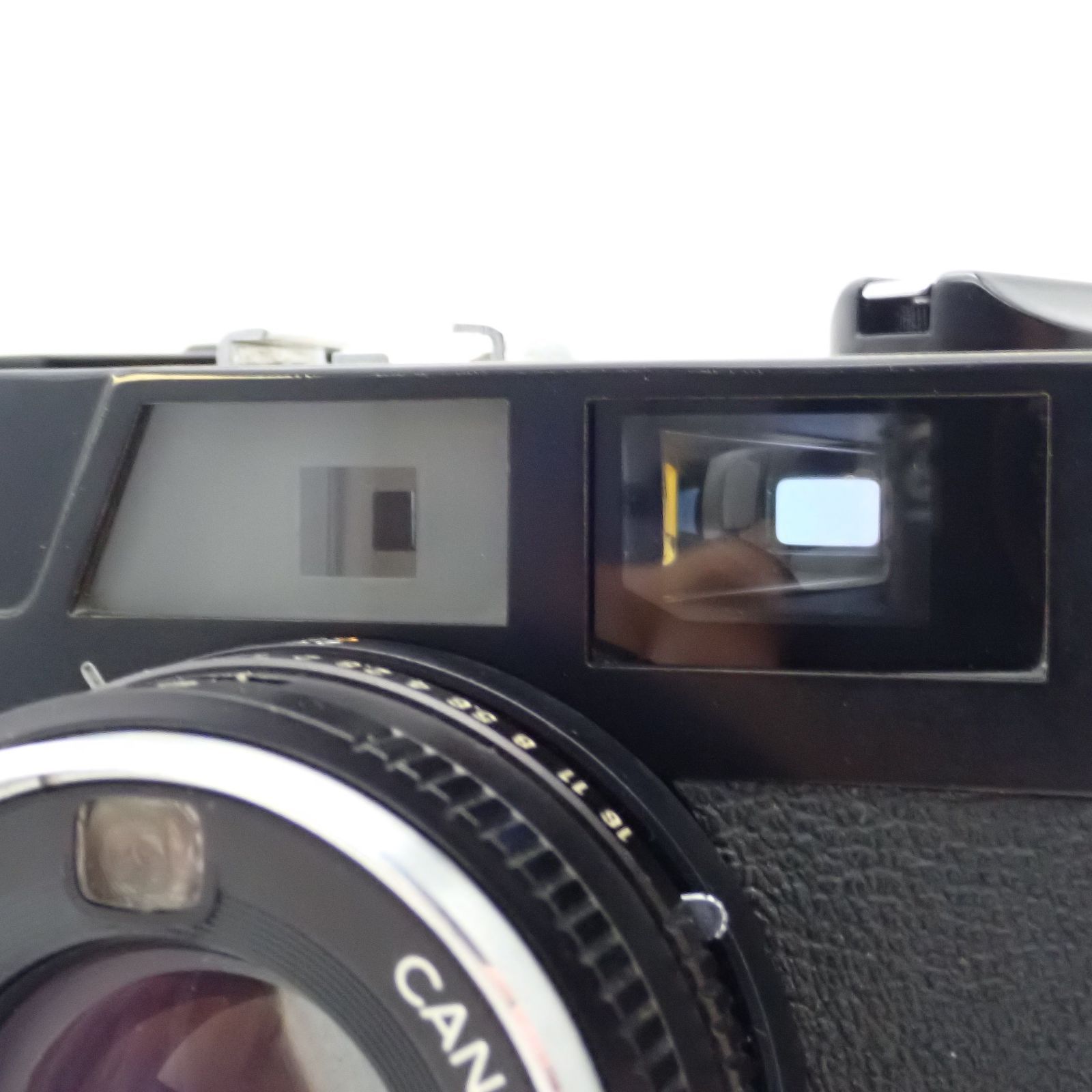 良品 Canon Canonet QL17 G-III G3 ブラックペイント 40mm f1.7 レンジ