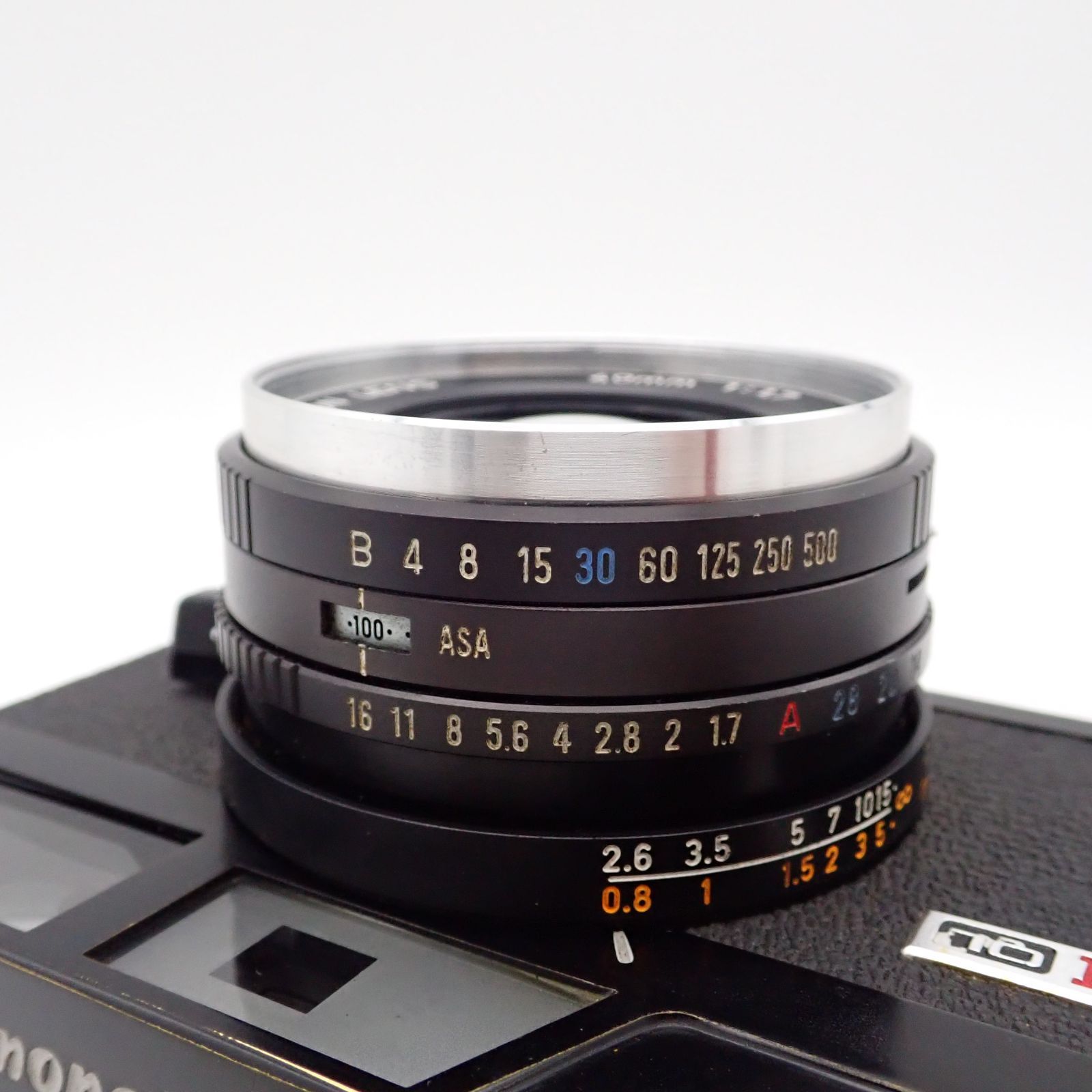良品 Canon Canonet QL17 G-III G3 ブラックペイント 40mm f1.7 レンジ