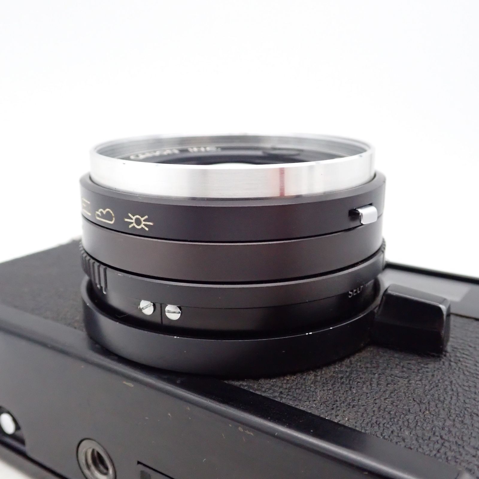 良品 Canon Canonet QL17 G-III G3 ブラックペイント 40mm f1.7 レンジ