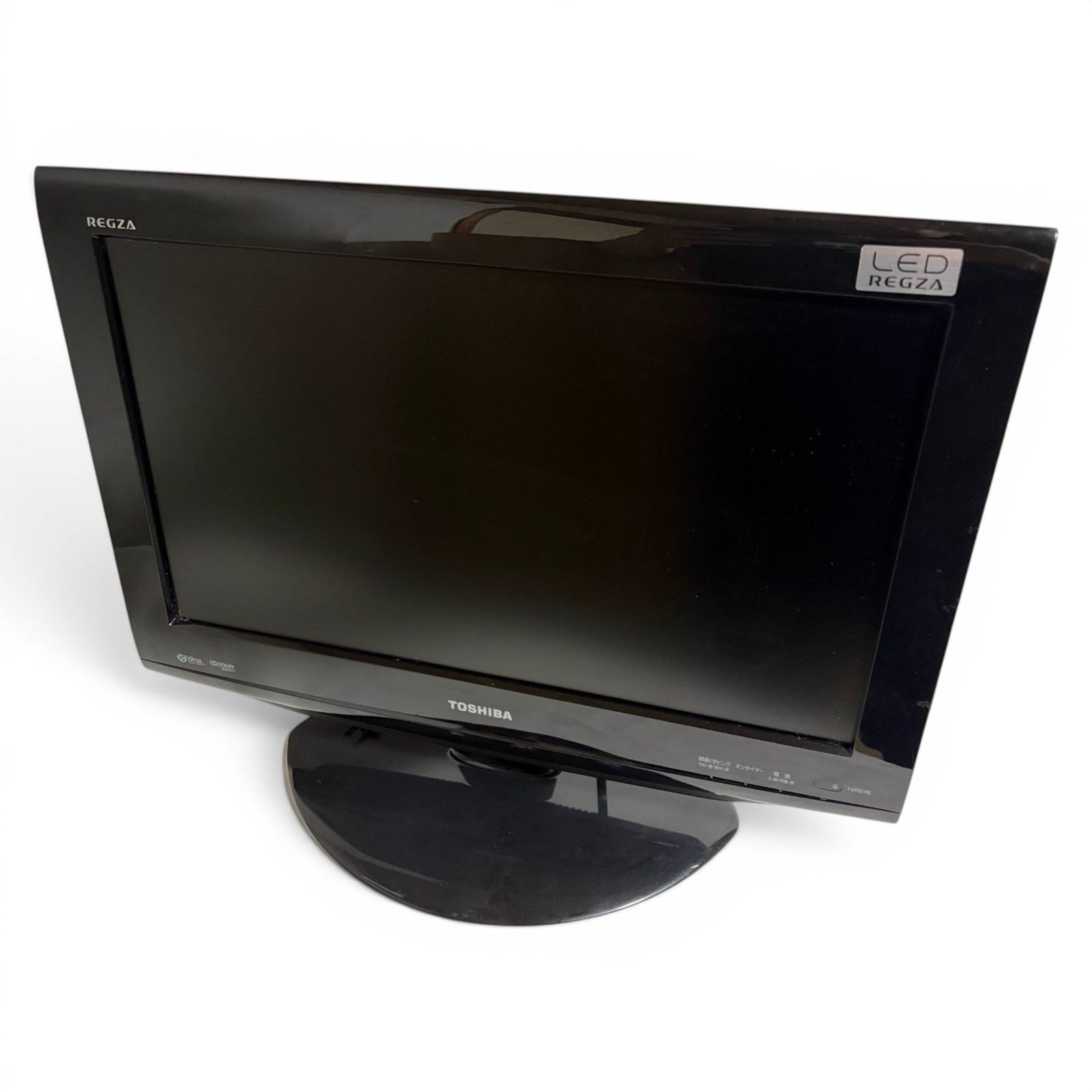 □ 東芝 TOSHIBA 液晶テレビ レグザ 19RE1S ブラック 19V型 外付けHDD