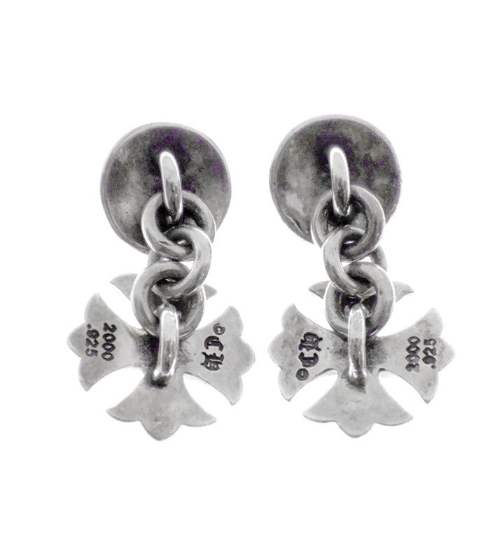 クロムハーツ CHROME HEARTS 【 CUFFLINKS CH 】 CH プラス シルバー