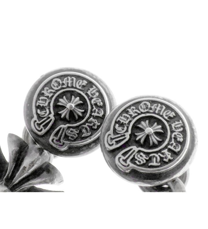 クロムハーツ CHROME HEARTS 【 CUFFLINKS CH 】 CH プラス シルバー