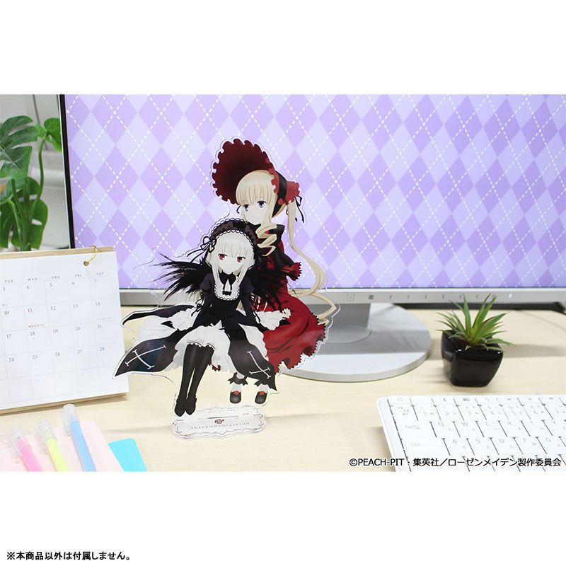 ローゼンメイデン BIGアクリルスタンド 水銀燈 真紅 ロメ 新品 未開封