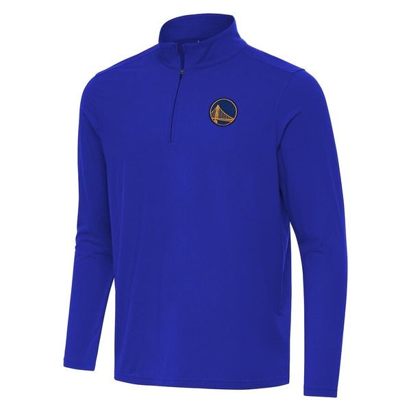 アンティグア メンズ アウター ジャケット・ブルゾン Mens Antigua Royal Golden State Warriors Intent QuarterZip Top Royal