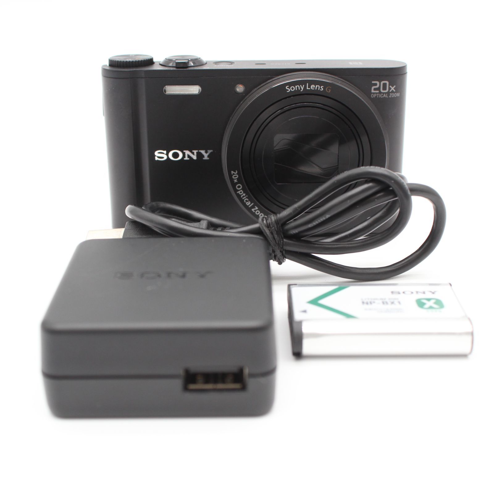 ほぼ新品】 SONY(ソニー) デジタルカメラ Cyber-shot WX350 光学20倍