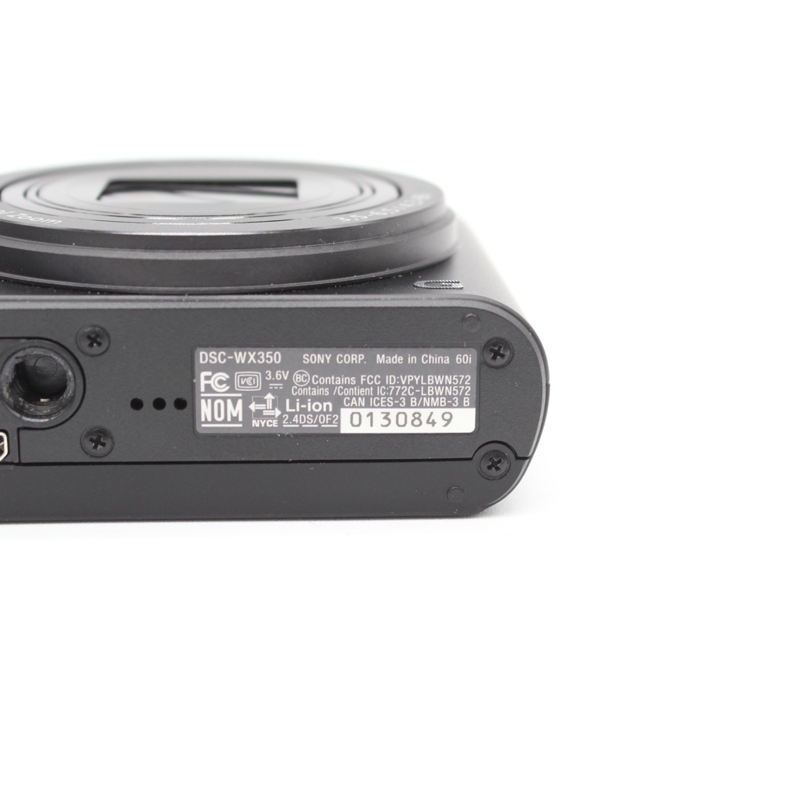 ほぼ新品】 SONY(ソニー) デジタルカメラ Cyber-shot WX350 光学20倍
