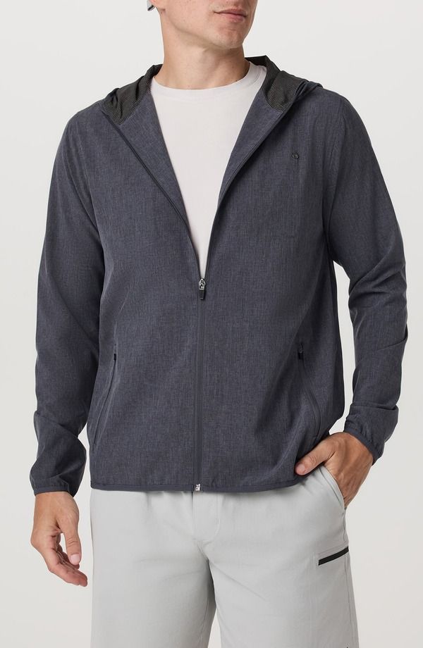 ビュオーリ メンズ アウター ジャケット・ブルゾン Vuori Outdoor Trainer Shell Moonlight Linen Texture