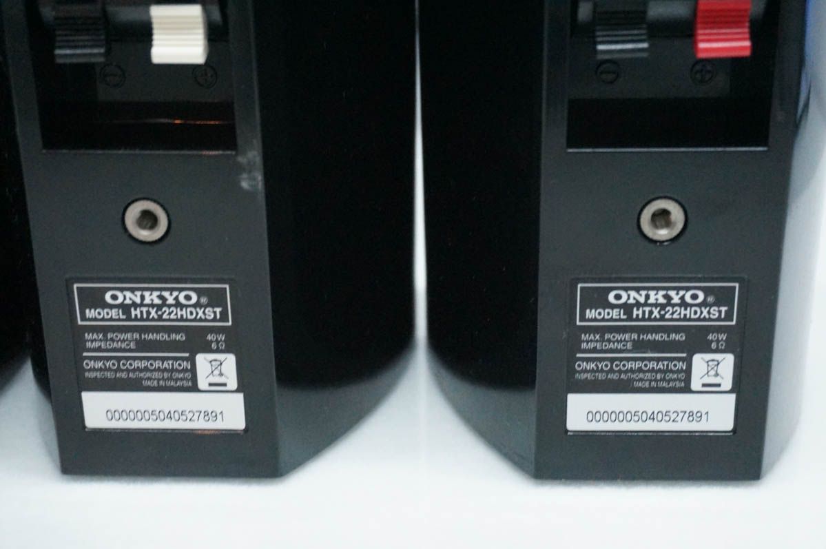 中古】【センタースピーカー D-22XC 付き】ONKYOオンキヨー シアター