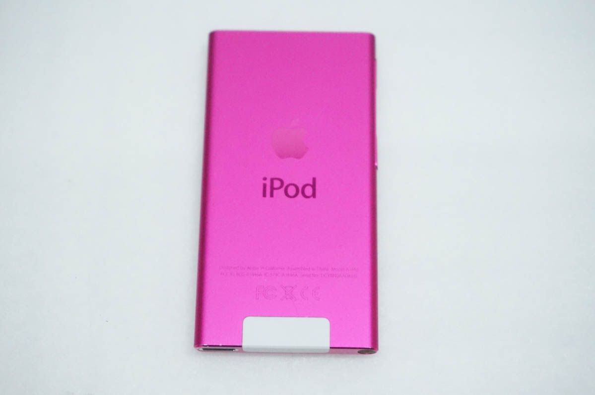 中古】Appleアップル 第7世代 iPod nano 16GB ピンク MKMV2J - メルカリ