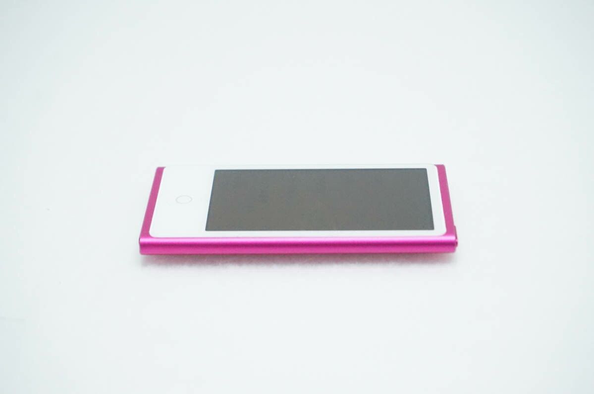 中古】Appleアップル 第7世代 iPod nano 16GB ピンク MKMV2J - メルカリ