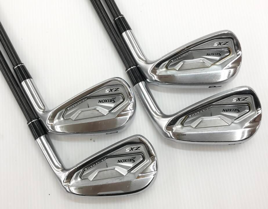 ダンロップ SRIXON ZX5 Mk2 OTi 95 Sフレックス アイアンセット 中古