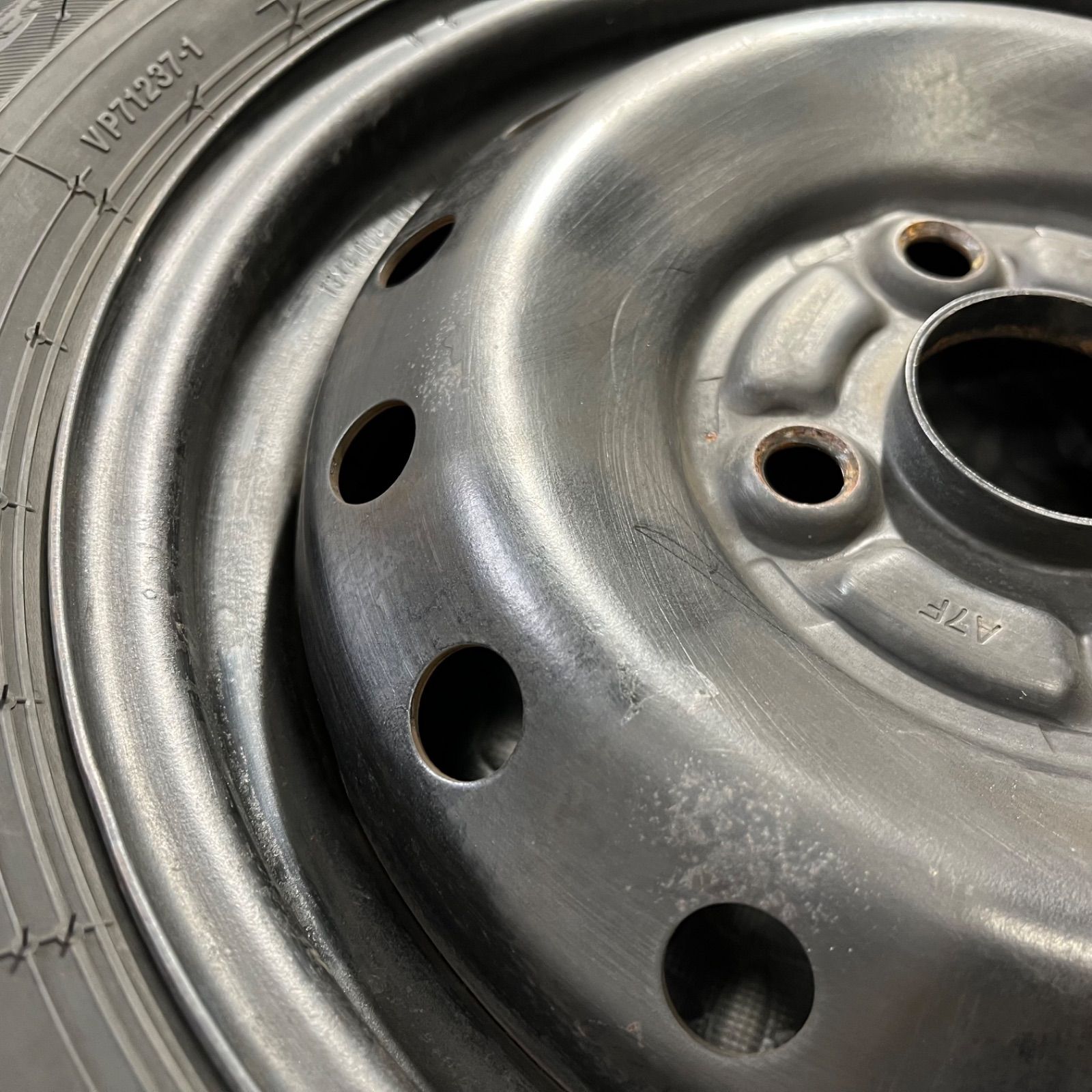 23年製 155/65R13 ブリヂストン ニューノ ホンダスチールホイール