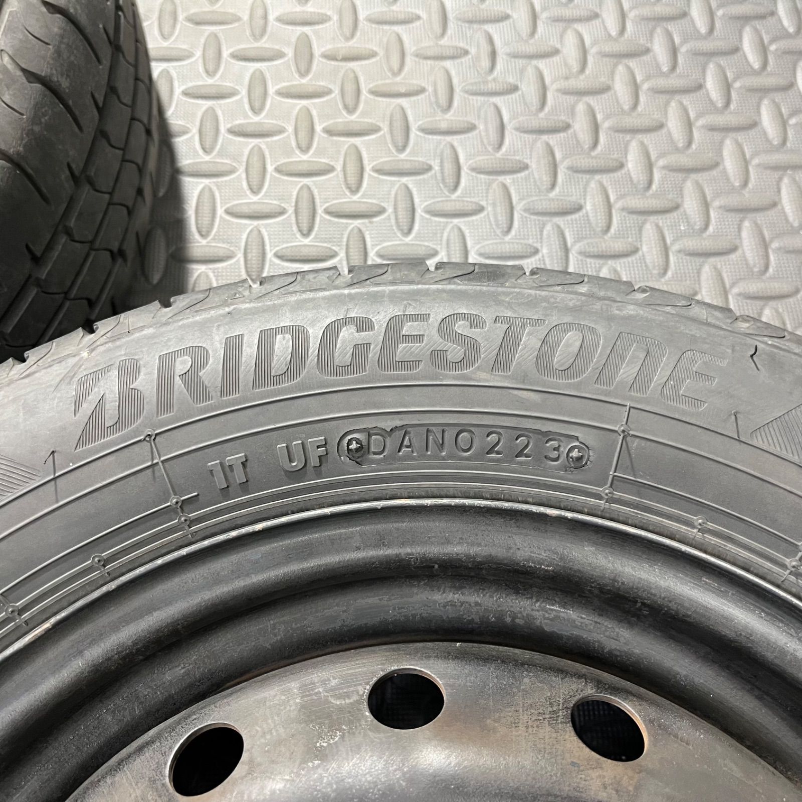 23年製 155/65R13 ブリヂストン ニューノ ホンダスチールホイール