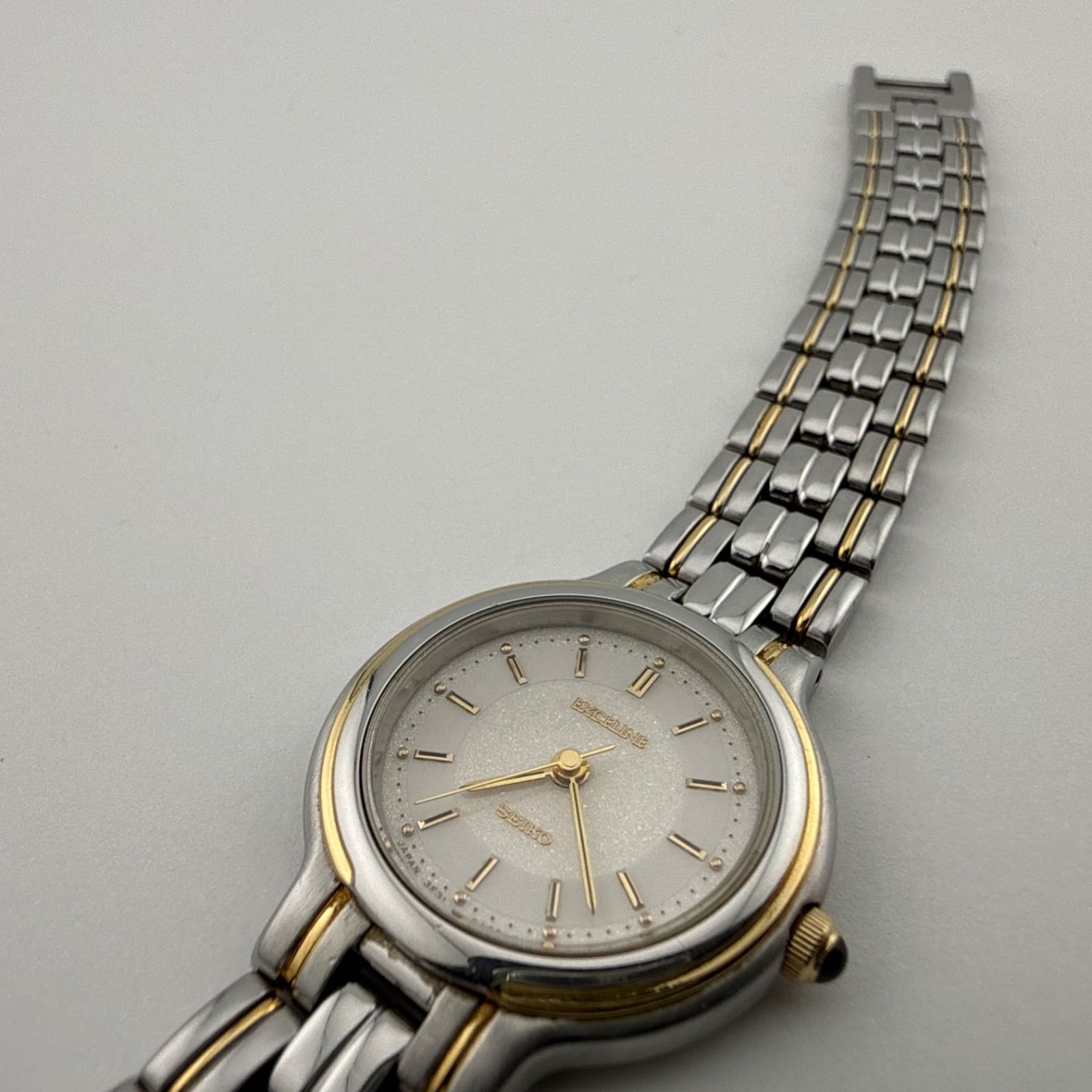 SEIKO 3F31-0A40 セイコー EXCELINE エクセリーヌ レディース 腕時計
