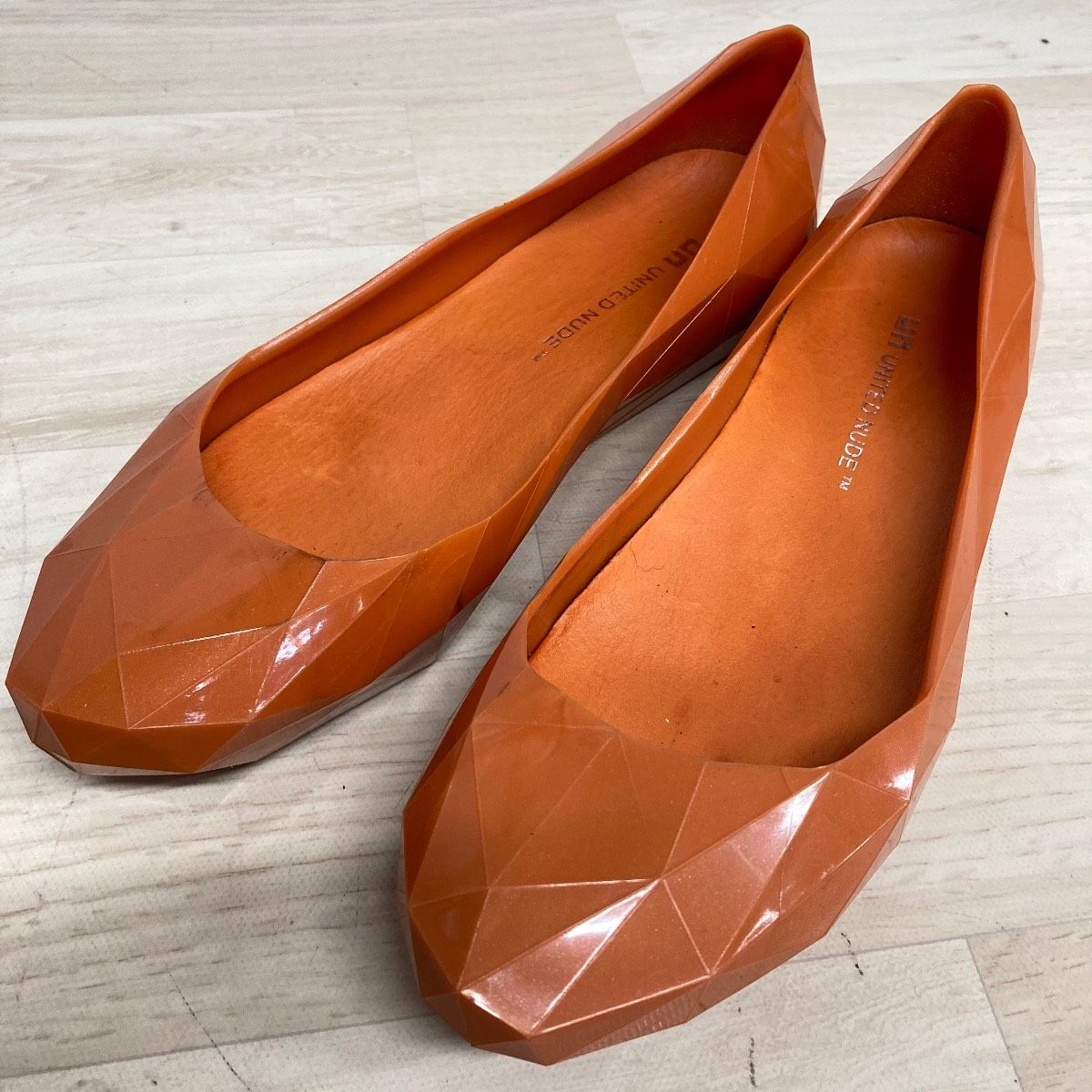 UNITED NUDE パンプス UNITED NUDE パンプス/フラットシューズ オレンジ 39(24.5cm相当