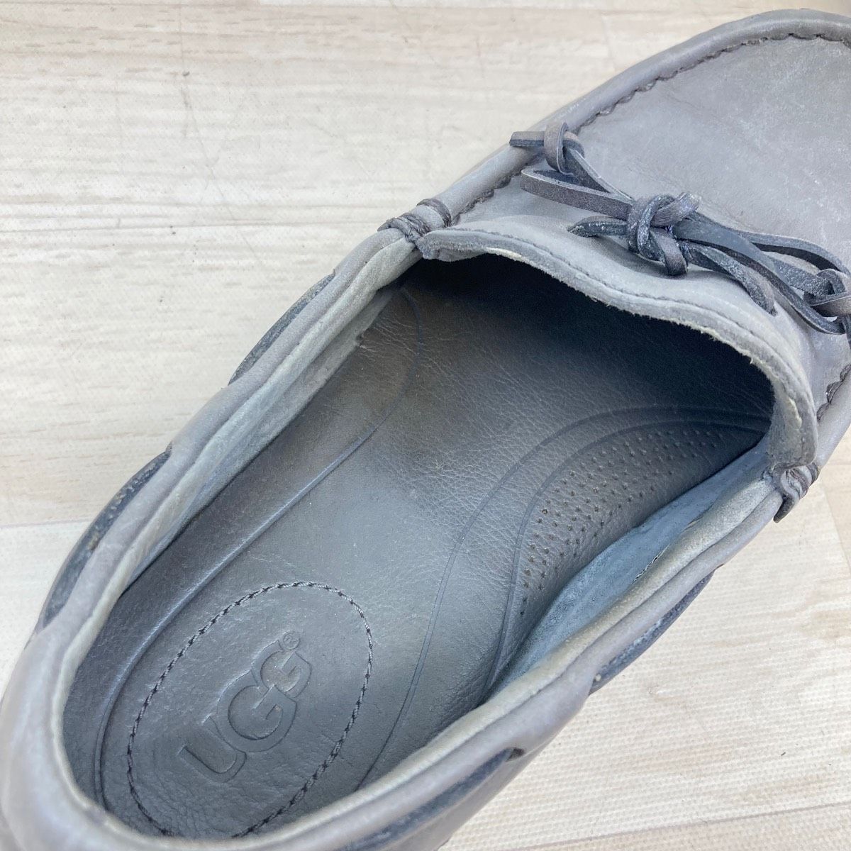 UGG アグ モカシン/ドライビングシューズ 26.0cm グレー系 USA8/UK7.0